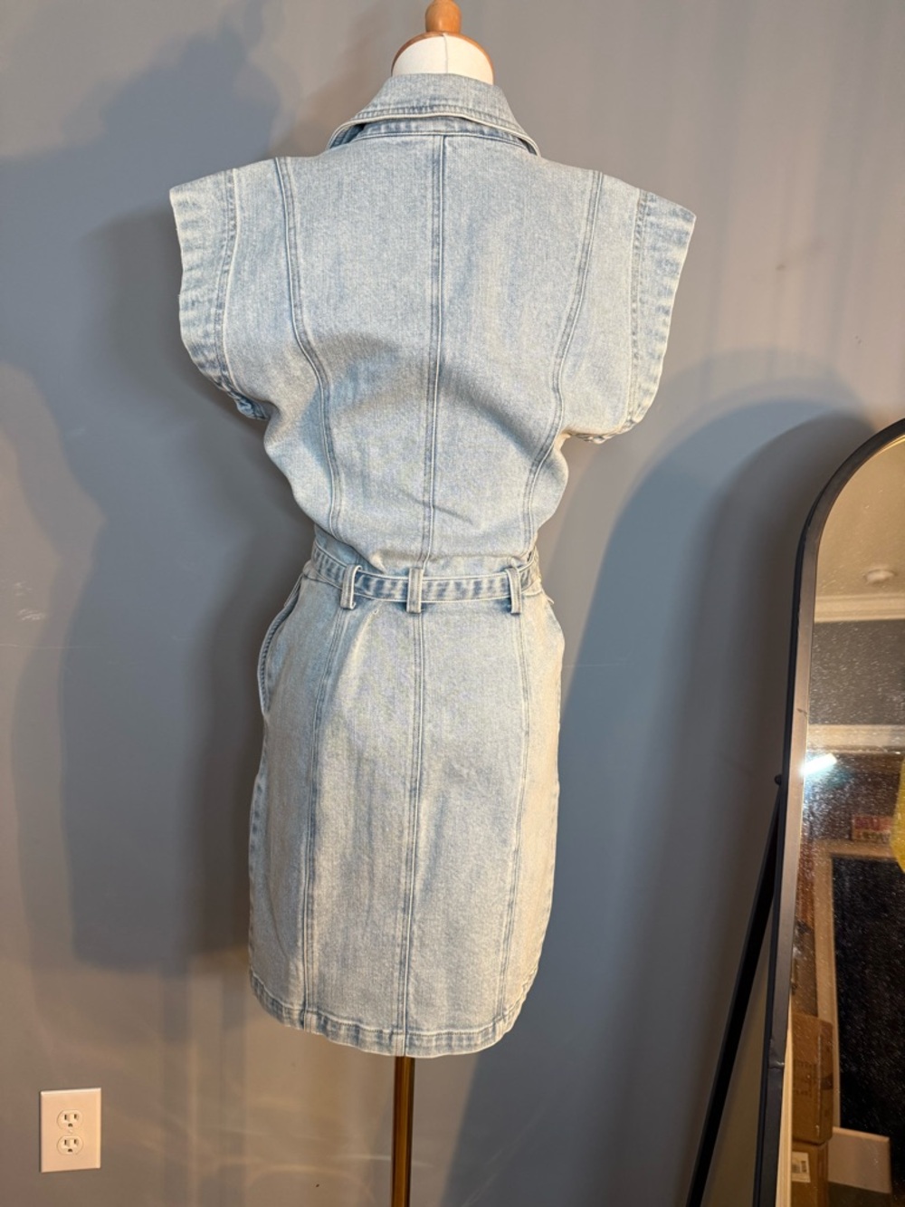 Generation Love Luey Denim Dress - XS NWOT - Picture 10 of 11
